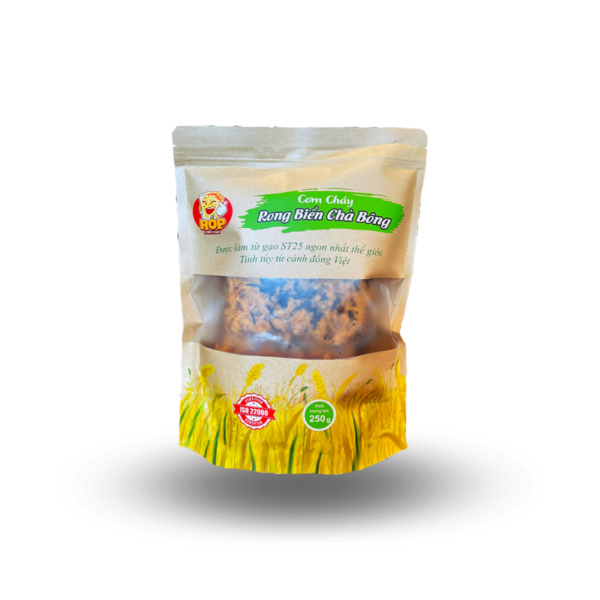 Cơm cháy chà bông rong biển ST25 - 250 gram